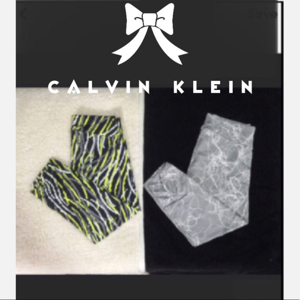 🆕Calvin Klein(2) Athletic Capri Bundle